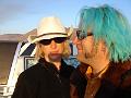 Christy and TradeMark arrive at Burning Man 2005